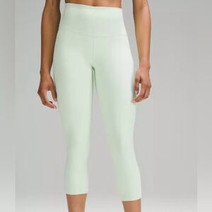 Lululemon Align High-Rise Crop Size 12 in Kohlrabi Green